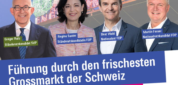 Communique Führung durch Engrosmarkt Zürich 22. September 2023 05.30h